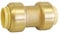 SOMATHERM FOR YOU, Manchon laiton à clipser pour tubes cuivre, PER ou multicouche Ø14 mm, montage rapide et facile, raccord auto-étanche, démontable, durable, pression max 4 bars