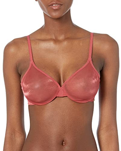 Gossard Glossies 6271-RSO Women's Raspberry Sorbet Non-Padded Underwired Sheer Bra 30C