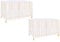 2 x Kit zanzariera per lettino singolo e 1 persona dimensioni 70 x 140 x 70 cm
