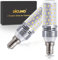 DiCUNO E14 LED Mais Glühbirne 10W, 6000K Kaltweiß, entspricht zu 130W Glühbirne, 1400LM LED Maiskolben E14, CRI 85, nicht Dimmbar, kleine Edison Schraube für Kronleuchter, Designerlampe, 2er Set