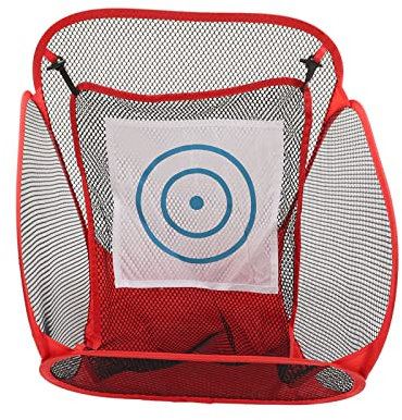 17 x 17 x 17 Zoll Baseball-Softball-übungsnetz Schlagen, Schlagen, Fangen, Pitching-Trainingsnetz, Rücklaufsperre, Trainingshilfen für Baseballausrüstung