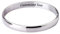 MILAKOO Gravur Damen Armreif Edelstahl Armband Maschette Armband für Damen 6mm Glatt Poliert Oval Armbänder Silber