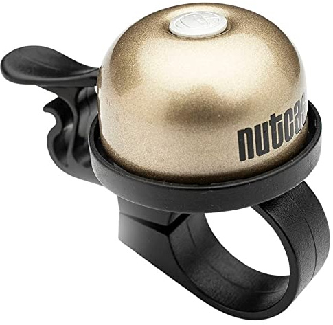 Nutcase Fahrradklingel Thumbdinger, Brass Messing, NBTH-10