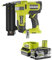 Pack RYOBI Cloueur d'assemblage air comprimé 18V OnePlus R18GN18-0 - 1 Batterie 5.0Ah - 1 Chargeur rapide RC18120-150