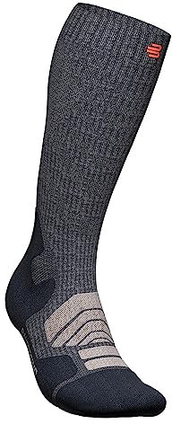 Bauerfeind Wandersocken Outdoor Performance Mid Cut Socks“ für Outdooraktivitäten wie Wandern (Trekking, Hiking), 1 Paar Sportsocken aus Wolle (Merino)