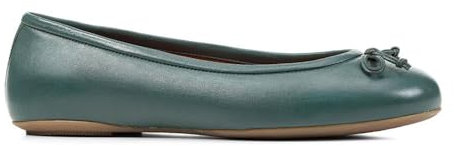Geox Damen D Palmaria B Ballet Flat, DK Green, 36 EU
