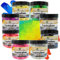 Zite Fishing Trout Mallows Forellenköder - Hochfängiger Forellenteig auftreibend - Troutmallows Starke Aromen & Leuchtende Farben, 40g Dose, Forellen Köder für Grundmontage (8er Mixbundle)