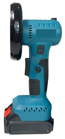 Cordless Angle Grinder 21V Brushless Mini Rechargeable Angle Grinder 180° Rotation Polishing Machine for 18V Makita Battery, for Cutting, Grinding, Polishing,2 Battery