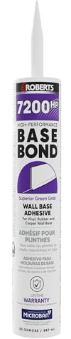 Roberts High-Performance Base Bond Wall Base Adhesive - 30 Oz. (887 mL)