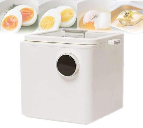 Hervidor Eléctrico De 4 Huevos, MINI Cocedor De Huevos Inteligente Automático Con Temporizador De 6 Horas, Horno Microondas Pequeño Con 5 Modos De Reserva, Con Apagado Automático, Para Huevos, Pan