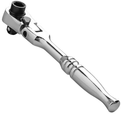 Ratcheting Wrench with Moving Head - 2 in 1 Ratchet Wrench, Ratchet Wrench with Quick Release | Wrench for Sockets and Bits with 180° Rotating Head, Hand