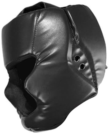 Boxhelm für Erwachsene, Mädchen, aus PU-Leder, Schutzhelm für Boxen, MMA