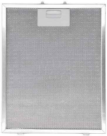 ensipart Metallfettfilter für Dunstabzugshaube kompatibel mit Candy Hoover 49025738 kompatibel mit Electrolux 4055468278 kompatibel mit Küppersbusch 538089