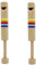 Ohewiiuk 2X Flöten Instrumente, Die Diakritische Flöte Ziehen FrüHes Musik Instrument für Erwachsene, Kinder