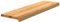vidaXL Treppenstufen 8 STK. Hellbraun 90x25x2 cm Massivholz Eiche, Treppenstufe für Holztreppen, Treppenstufe Holz, Fenstersims, Treppenstufe Eiche