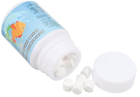 Sosoport Sauerstofftabletten Für Aquarien Im Aquarium Sauerstoffsprudler Für Aquarien Panzerreiniger Für Schildkröten Belüfter Für Ködertanks Sauerstoffanreichernde Partikel