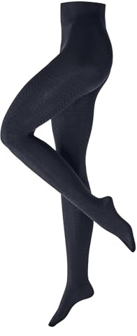 Burlington Damen Cosy Cottage Strumpfhose Baumwolle Wolle atmungsaktiv