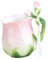 LOVIVER Tasse de café à fleurs rose tasse de boisson à boire Pottery Tasse du matin tasse de boisson à boire Afternel tasse de thé pour le jus de thé Café, Rose