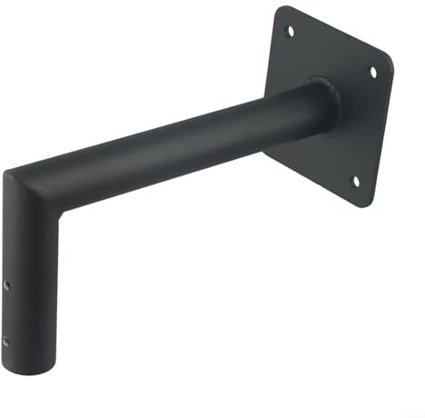 Wetterfahnenhalterung mit stabilem Stahldesign und gebohrten Löchern für sichere Befestigung