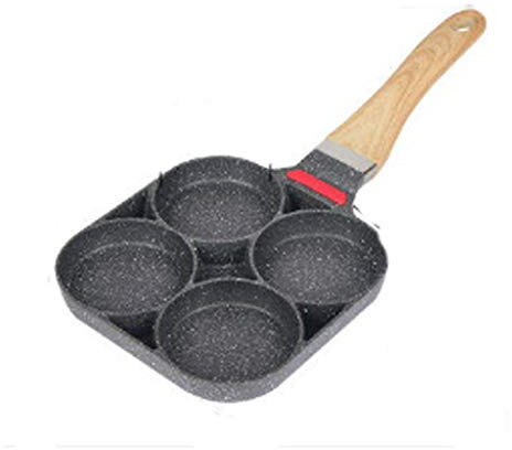 SCWZZWSY Black Frying Pan-Multi-Stage Non-Stick Frying Pan, Dry Pot, Very Suitable for Large Meals, Frying, Steak and Breakfast (for Gas)