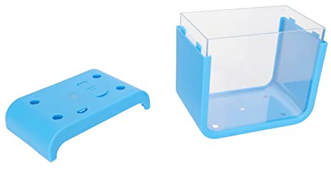 Generic Aquaponic Betta-Aquarium mit Lichtsteuerung, Futterloch-Design, Ideale Schreibtischdekoration, Geeignet für Zuhause, Wohnzimmer, Nachtlicht Blau/weiß/rot/grün/lila