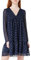 Naf Naf Damen Foil R1 Kleid, Blau (Bleu Marine 567), 38 (Herstellergröße: 40)