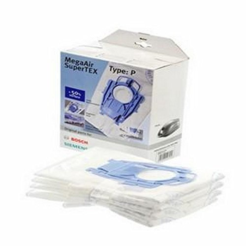 Boite de 4 sacs type P + 1 micro filtre (166385-49755) Aspirateur 468264 BOSCH