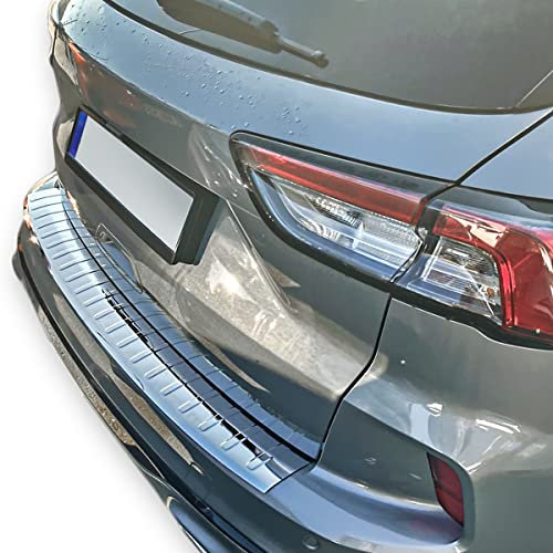 Ladekantenschutz Edelstahl CHROM kompatibel für FORD Kuga III | BJ ab 2019 | mit Abkantung | premium Qualität von RECAMBO