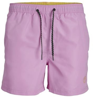 JACK & JONES Jpstfiji Jjswim Solid Sn LY Short de Bain, Rose, XL Homme