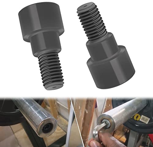 Bonbo Hex Bolts Fit for Bars of Olympic, Curl Bars, Tricep, Dumbbell(2-Pack)