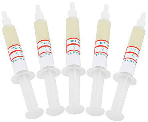 Grinding Paste, 5pcs Diamond Lapping Paste Polishing Compound Lapping Paste Lapidary Paste Stropping Compound for Rock Glass Metal Jewelry Resin Marble (W0. 5 10000 mesh)