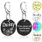 GISUREY Hundemarke mit Gravur - Edelstahl Hundemarke Personalisiert - Hundemarke Katzenmarke Doppelseitige Gravur - Haustiermarke Inklusive Schlüsselring mit 9 Designs (Rund - Flora)