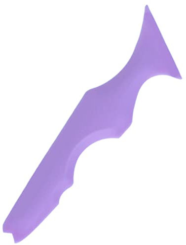 FOMIYES 2 Uds Regla De Belleza De Silicona Maquillaje Sombra De Ojos Mutitool Gadgets De Maquillaje Herramientas De Maquillaje Sello Delineador De Ojos Silicona Delineador De Ojos Sida