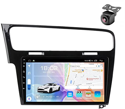 Android 12 Autoradio per Volkswagen VW Golf 7 MK7 GTI 2011-2021 2 DIN Stereo Car Tablet Pollici Schermo MP5 Lettore Multimediale Receiver GPS Radio con SWC Car-play Android auto (M600S 8core 6+128G)