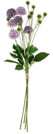 Hill Interiors Ramo de crisantemo - Plástico - H60 cm - Morado