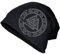 Herren Long Beanie Mütze Wotansknoten GRAU Wikinger Runen Runes Valknut Odin