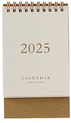 Tischkalender, Tischkalender 2024–2025,Tisch-Monatskalender - Juli 2024 bis Dezember 2025, 18 Monate Tischkalender, Tischkalender für den Tagesplan, Monatskalender