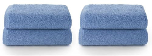 Top Towels - Set 2 Asciugamani Bidet - Asciugamani da bagno - Piccoli Asciugamani - 100% Cotone - 500 g/m² - Dimensioni 30 x 50 cm (Confezione da 2)
