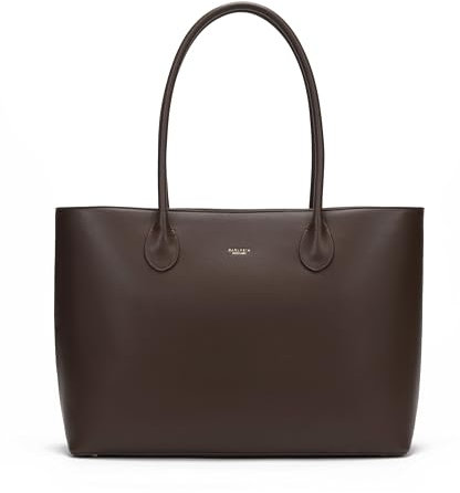 Carlheim, Gotland Genuine Leather collection, Olivia Genuine Leather Handbag (Brown)