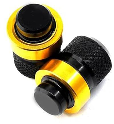SEYXF Ventilkappen Für Harley Für Pan America ADV 1250 PA1250 Für PANAMERICA Motorrad Rad Reifen Teile Ventil Stem Caps Abdeckung Zubehör(Gold)