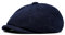 HIQIU Kord Schirmmütze Herren Newsboy Cap Baskenmütze,8-Panel Herren Schiebermütze Maler Hut Schiebermütze Barett Cap für Frühling Herbst (DE/NL/SE/PL, Alphanumerisch, Einheitsgröße, M, Marineblau)