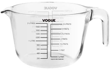 Vogue Glass Measuring Jug - 2000ml