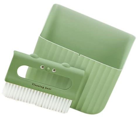 Ciieeo Escoba y Recogedor Compacto Cepillo De Limpieza Para Escritorios y Mostradores Multifunción y Práctico