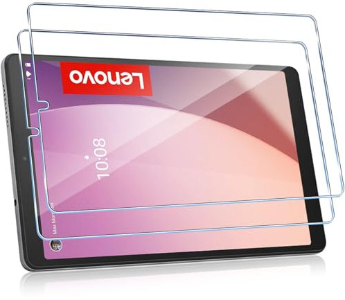 Haofun Verre Trempé Compatible avec Lenovo Tab M8 TB-8505F/TB-8505X 8 Pouces, 2 Pièces 9H Dureté Protection Écran, Anti Rayures Protecteurs, HD Ultra Transparent Film