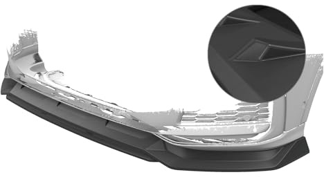 Cup-Spoilerlippe mit ABE Kompatibel mit Audi Q7 4M S-Line / SQ7 4M CSL748-L
