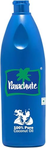 Parachute 100% Pure and Natural Unrefined Coconut Oil No Chemicals & Added Preservatives Bottle (500ml)