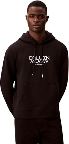 Calvin Klein Herren Ls 350fleece Calvin Tech Graphic Lv14le251g Sweatshirts (1er Pack)