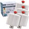 XD9070E0 per Rowenta Liberty Powersteam Cartuccia Anticalcare Set 4 Adattato per Tefal per Calor Ferro da Stiro a Vapore con Caldaia di MONTERAL