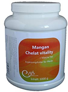 Mangan Chelat vitality 1000 g | bei erhöhtem Manganbedarf | Kräuter Pferde | Ergänzungsfutter Pferde - Barbara Seitz