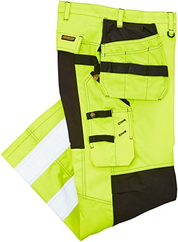 Blaklader 15521811 Hochsichtige Hose mit Stretch, gelb/ schwarz, grootte D108
